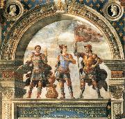 GHIRLANDAIO, Domenico Decoration of the Sala del Gigli